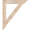Ekena Millwork Traditional Traditional Smooth Bracket, Douglas Fir, 5 1/2"W x 40"D x 48"H BKT06X40X48TRA01SDF - alternate 3